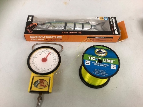 Lot of (3) Assorted Fishing Accessories, E-Comm Return - Lot 425
