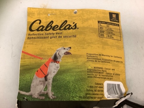 Reflective Safety Vest, Medium, Appears New - Lot 433