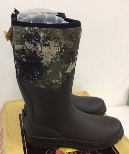 RedHead Mens Rubber Boots, 13, Appears New, Sold as is - Lot 592