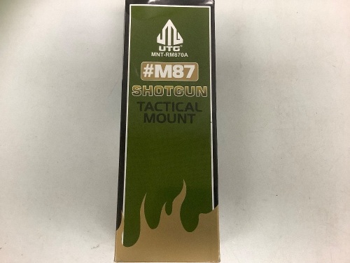 UTG Shotgun Tactical Mount M87, Appears new, Sold as is - Lot 502