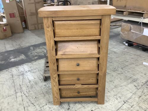 5 Drawer Dresser - Needs Repair  - Lot 195