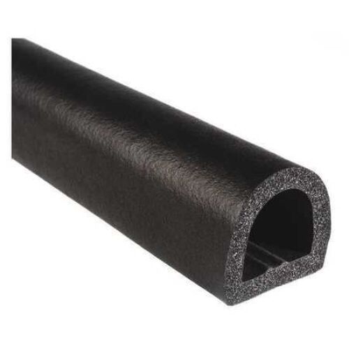 TRIM-LOK Rubber Seal, D-Shaped, 1"W x 1"H x 125'  - Lot 219