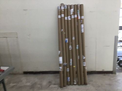Lot of (8) Rolls of Photo Background Paper - Lot 243