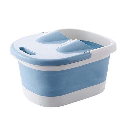 Foldable Foot Bath Basin with Foot Massager - Lot 393