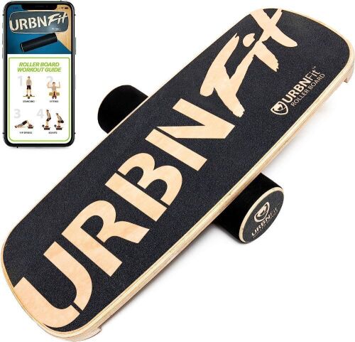 URBNFit Wooden Balance Board Trainer - Lot 529