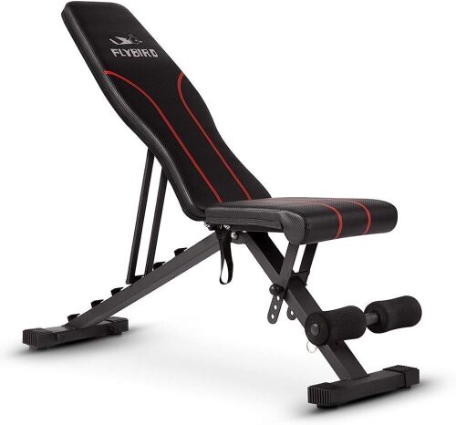 FLYBIRD Adjustable Utility Weight Bench - Lot 533