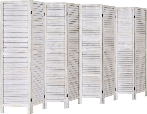 8 Panel Folding Privacy Room Divider  - Lot 541