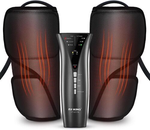 FIT KING Calf Massager for Circulation with Heat 3 Modes 3 Intensities  - Lot 351