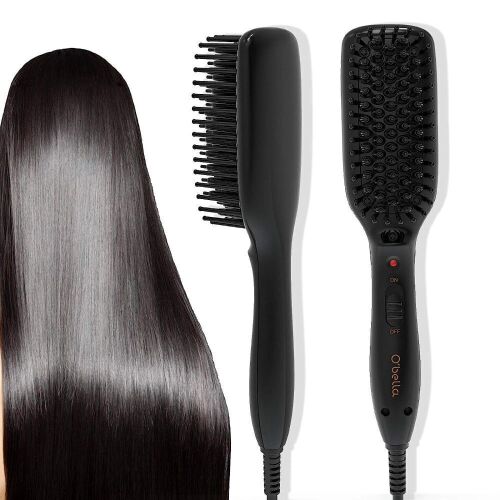 O'Bella Mini 96 Hair Straightener Brush  - Lot 368