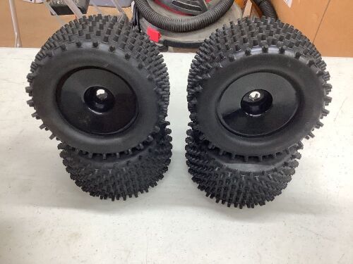 Set of 4 RC Car Wheels  - Lot 182