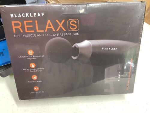 Blackleaf Relax S Deep Tissue Massage Gun  - Lot 149