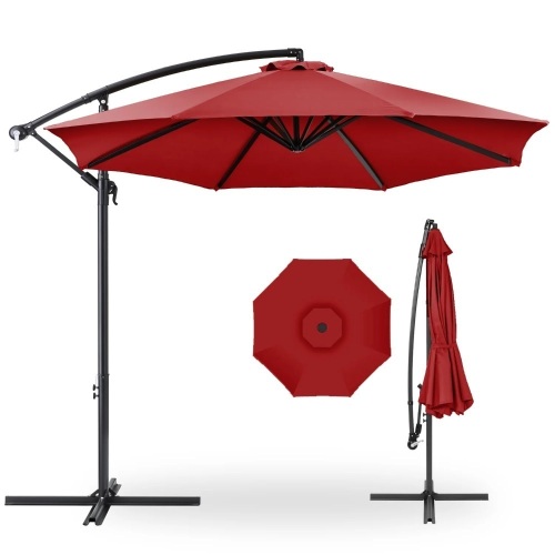 Offset Hanging Patio Umbrella - Lot 6786