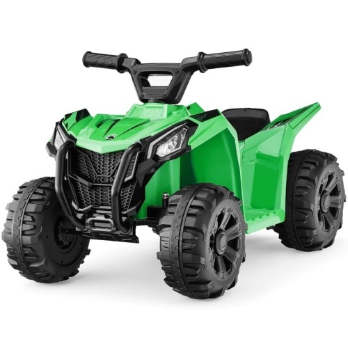 6V Kids Ride-On 4-Wheeler Quad ATV Car w/ 1.8mph Max Speed, Treaded Tires - Lot 7553