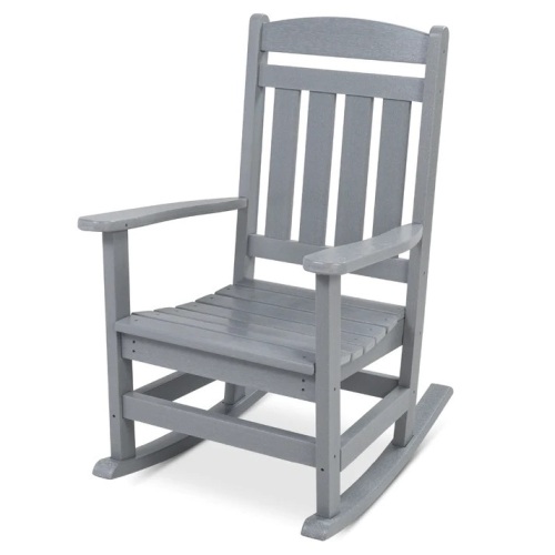 All-Weather Indoor Outdoor Porch Rocking Chair w/ 300lb Weight Capacity - Lot 7642