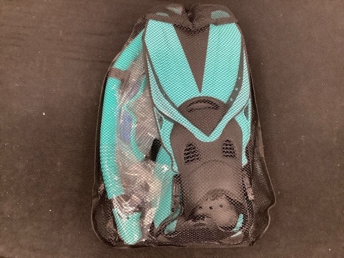 Adult Snorkel Set(s/m) Aqua Blue - Lot 455
