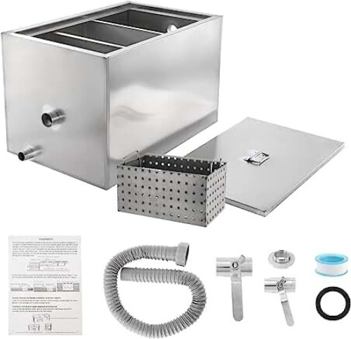 25lb Side Grease Trap - Lot 54