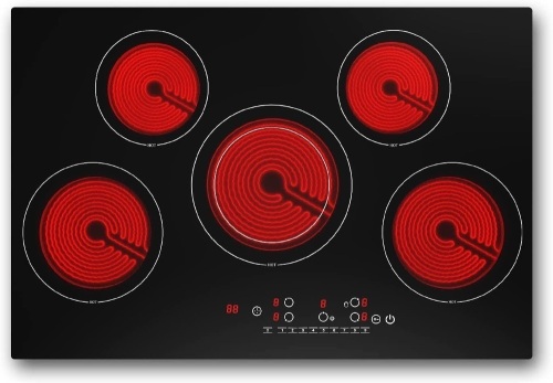 VBGK Electric cooktop 30 inch, 5 burner Electric Stove - Lot 11