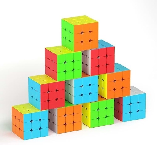 Lot(2) 10 pack of Aroic Rubiks Cubes - Lot 335