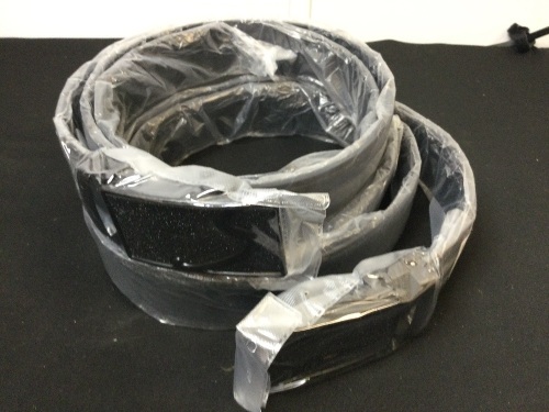 Lot(2) Mens Ratchet Belt With Click Buckle - Lot 387