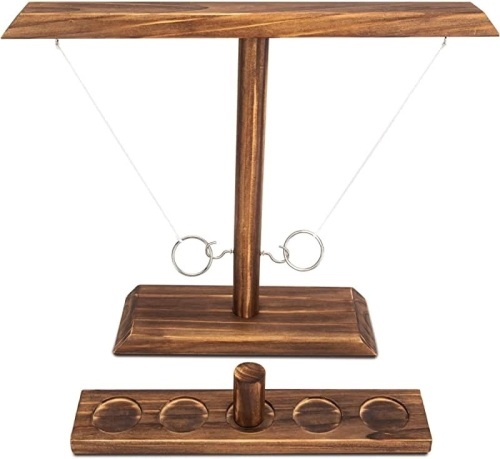 Authumberdale Rustic Wooden Ring Toss 16"X13" - Lot 436