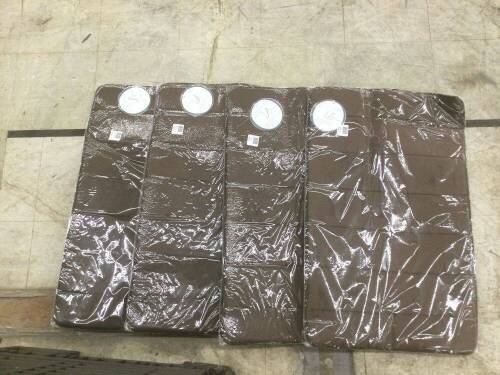 Lot of (4) Memory Foam Bath Mats  - Lot 396