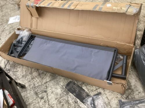 3-Seat Outdoor Large Converting Canopy Swing Glider - Lot 297