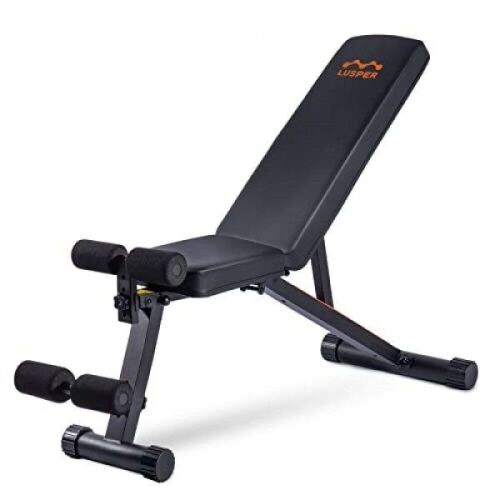 Lusper Adjustable Folding Weight Bench  - Lot 473
