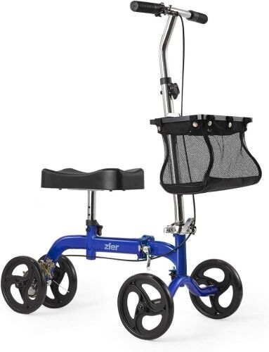 Zler Deluxe Steerable Knee Scooter Crutch Alternative  - Lot 167