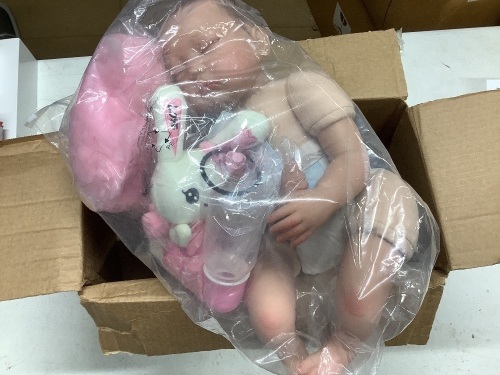 Anano Reborn Baby Doll 22 Inch - Lot 545