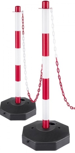 VEVOR Plastic Stanchion Set - Lot 575