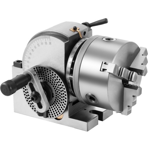 VEVOR 5 Inch 3 Jaw Chuck Precision Semi Universal Dividing Head for Milling Machine - Lot 598