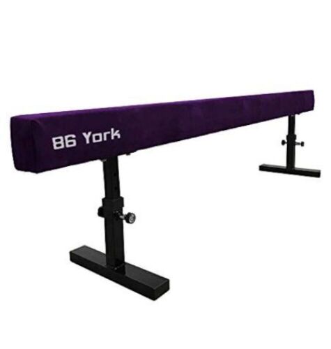 86 York 8' Adjustable Balance Beam, Purple  - Lot 573