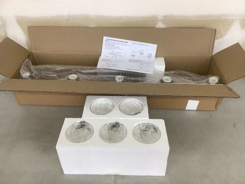 5 Light Vanity Light Fixture  - Lot 298