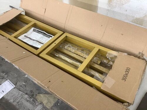 Fomcet 10' x 10' Gold Metal Backdrop Stand with Base - Missing Hardware  - Lot 737