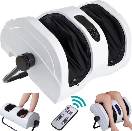 Homesnew Shiatsu Foot Calf Massager Machine with Heat  - Lot 779
