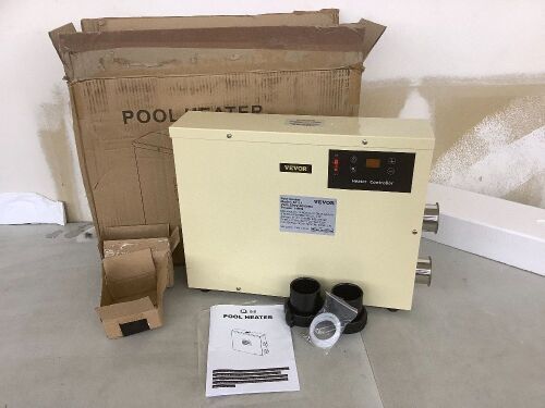 VEVOR 11KW 220V Electric Pool Heater  - Lot 35