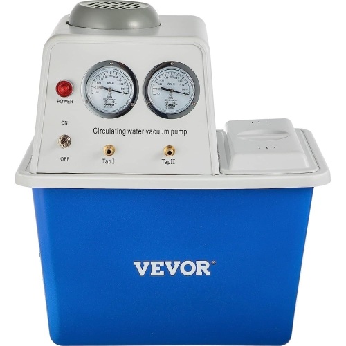VEVOR Lab Multi-Purpose Water Circulating Vacuum Pump, 15L, with 2 Off-Gas Taps, 180W 110V - Lot 780