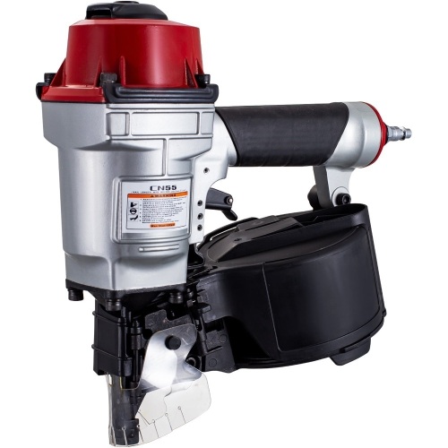 VEVOR Professional Roofing Nailer from 1-Inch up to 2-1/4-Inch, Adjustable PC Magazine Coil,  15 Degree  - Lot 679