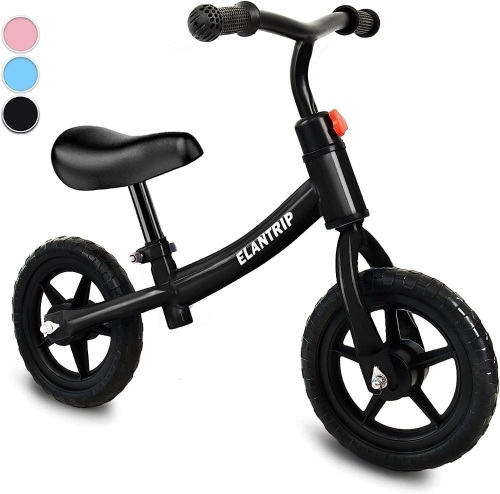 Elantrip Toddler Balance Bike with Adjustable Handlebar and Seat   - Lot 383
