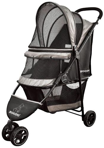 ROODO Escort 3 Wheel Foldable Pet Stroller - Lot 131