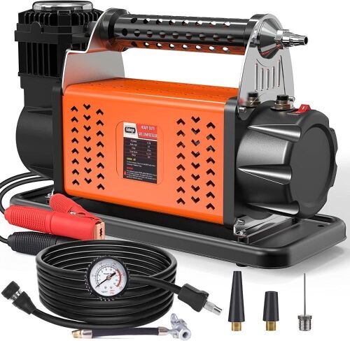 Gobege 12V Air Compressor Heavy Duty, 6.35CFM 180LMP 150PSI - Lot 93