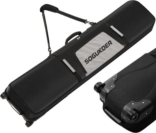 SOGUKOER Rolling Padded Snowboard Bag - Lot 621
