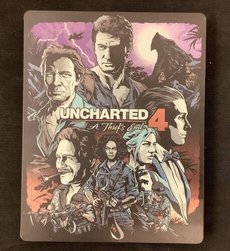 Uncharted 4 A Thief's End Steelbook PS4 - Lot 8