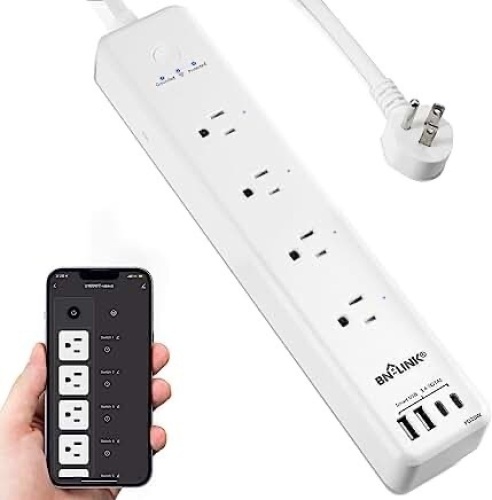 Smart Wifi Surge Protector - Lot 131