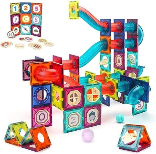 Gamzoo Block 3D Magnetic Marble Run - Lot 191