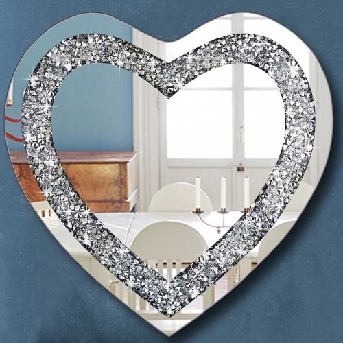 Love Shape Wall Mirror(20 X 20 IN) - Lot 197