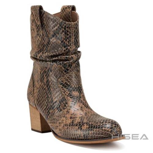 Women's Cowgirl Ankle Boots, Size 6 - Lot 203
