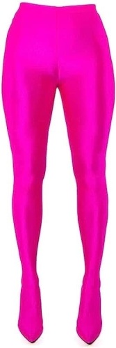 Womens Over The Knee Heels Dots Hot Pink (11) - Lot 208