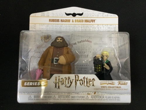 Case of (4) Funko Harry Potter Hero World - Rubeus Hagrid & Draco Malfoy - Lot 216