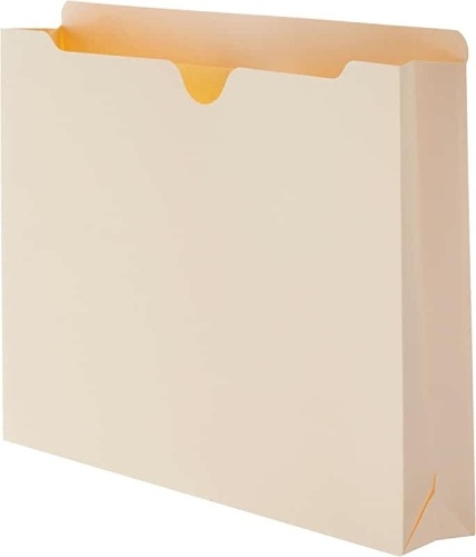 Pack(4)/50each File Jackets 2" Expansions  - Lot 297